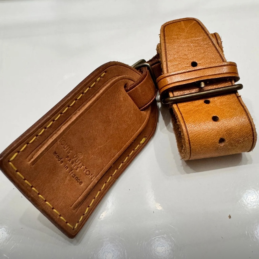 Louis Vuitton luggage tag